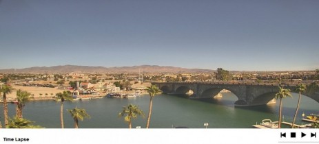 Slika pregleda web-kamere Lake Havasu City - The London Bridge